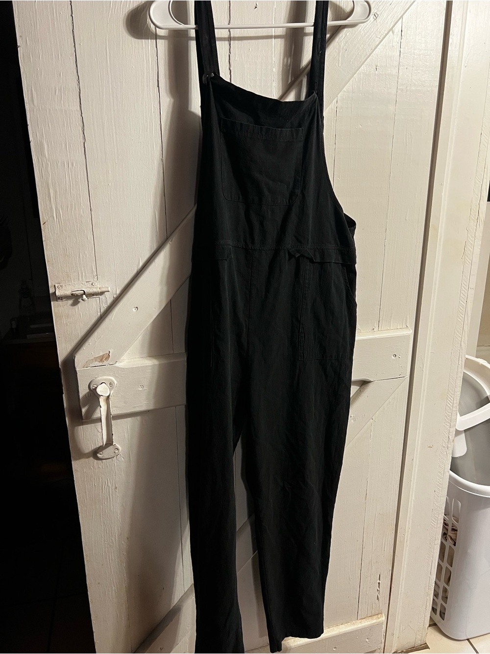 Black Overalls - Classic Strappy Jumpsuit